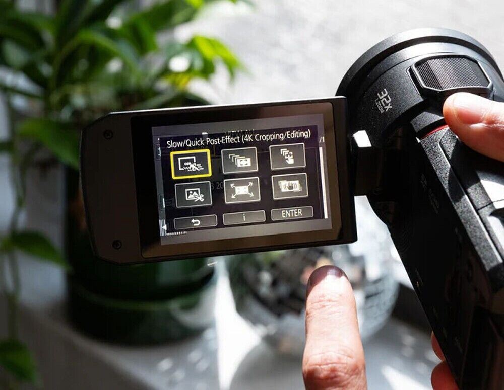 Panasonic HC-VX3 UHD 4K Video Camcorder Hybrid OIS & 24x Optical (UK Stock) BNIB