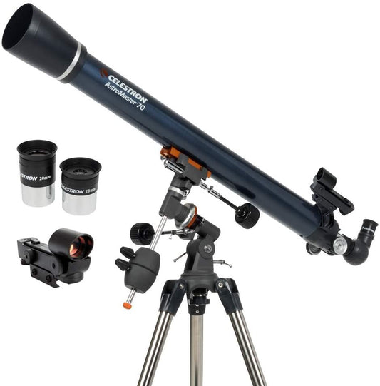 Celestron Astromaster 70EQ Astronomical Telescope Kit #21062 (UK Stock) BNIB NEW