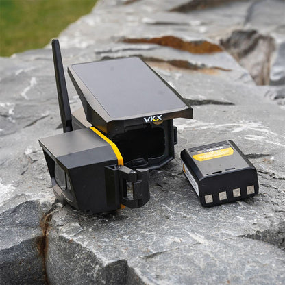 Vosker VKX 4G LTE wireless security camera Solar Power Cellular (UK Stock)  BNIB