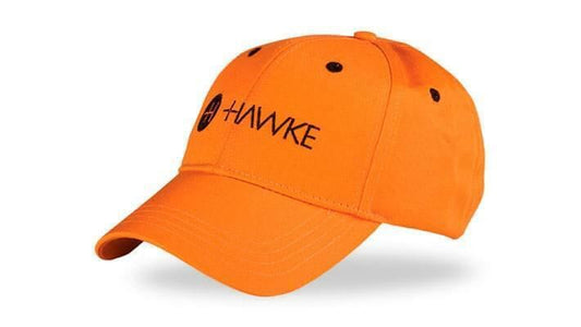 Hawke Optics Uni-Sex Twill Baseball Cap in Orange Cotton - One-Size #99321 (UK)