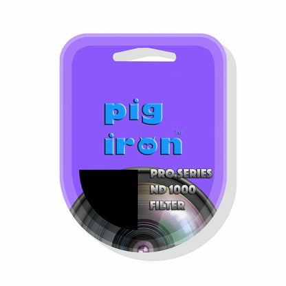 Pig Iron 82mm Pro ND1000 Filter 10 Stop Neutral Density The Big Stopper (UK) NEW