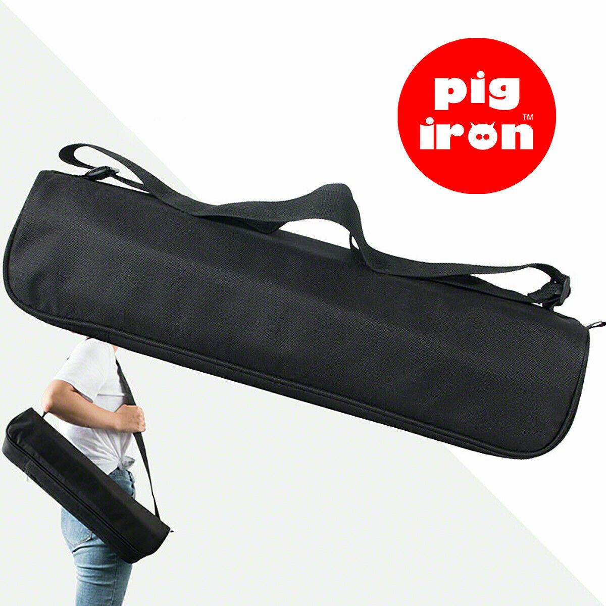 Pig Iron Quality Padded Tripod Carry Case + Shoulder Strap SMALL 380 x 100mm  UK