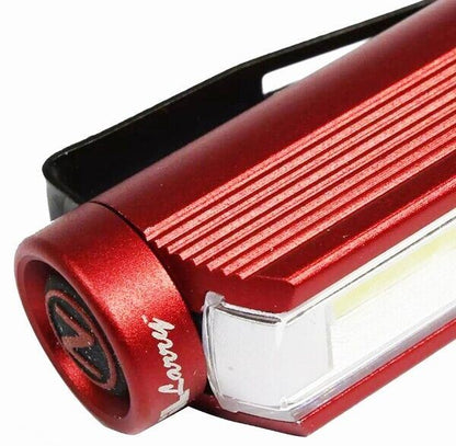 NEBO LIL LARRY Power Pocket Light 250 Lumens & Red Flash Mode in RED  (UK)  BNIP