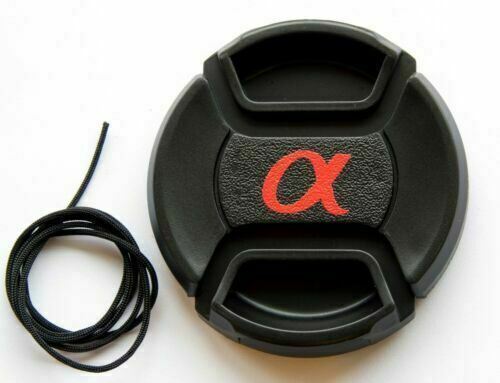 Sony Alpha LC-58 lens cap for 58mm filter thread centre pinch style (UK Stock)