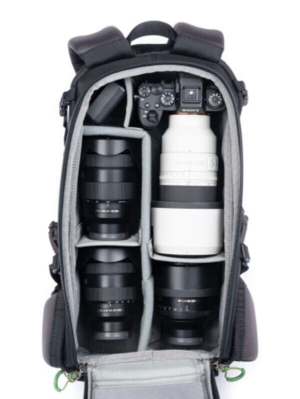 Think Tank Backlight 18L Charcoal Slate Black Camera Backpack +13" Laptop UK NEW