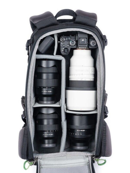 Think Tank Backlight 18L Charcoal Slate Black Camera Backpack +13" Laptop UK NEW