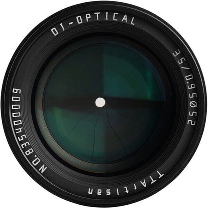 TTArtisan 35mm F0.95 Lens APS-C Format Fuji film X F Mount Camera Black & Silver