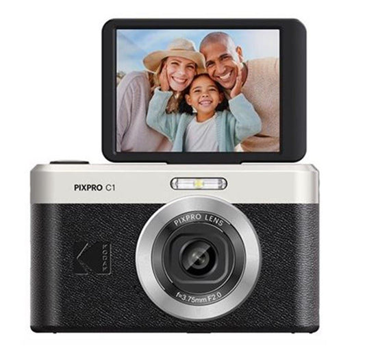 Kodak PIXPRO C1 Digital Camera 13 Megapixel f2 Fixed Lens- Black (UK Stock) BNIB