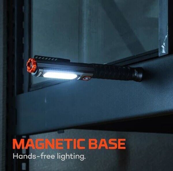 Nebo Big Larry PRO+ Rechargeable LED Torch Work light - Gunmetal #NEB-FLT-1033-G