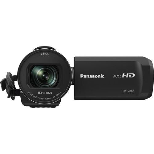Panasonic HC-V800 Full HD Video Camcorder Hybrid OIS 24x Optical  (UK Stock) NEW