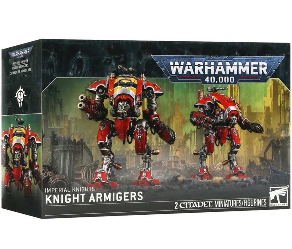 Warhammer 40K Imperial Knights Knight Armigers - Games Workshop