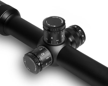 Wulf Hurricane 6.5-25x50 SFP Illuminated Half Mildot 0.1MRAD Rifle Scope  WU9105