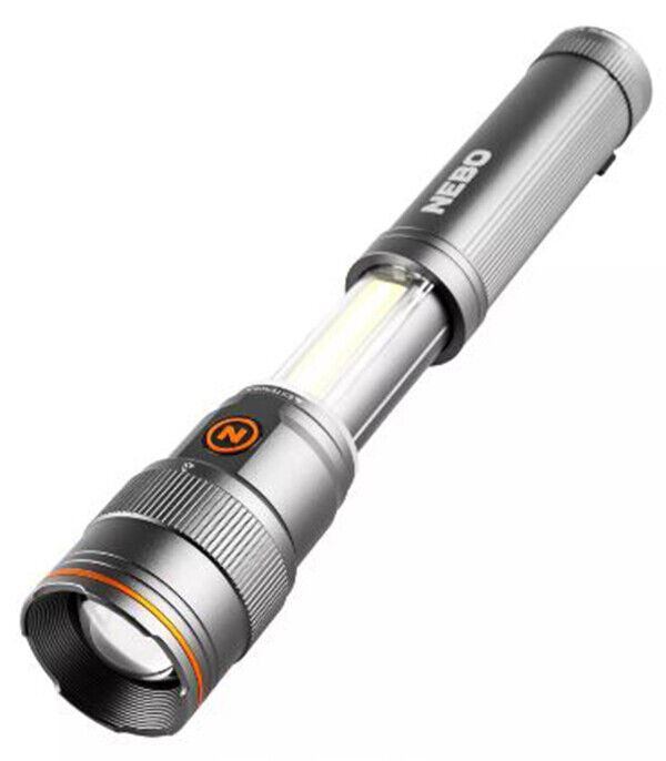 Nebo Franklin� Slide 500 Lumen Rechargeable Work Light Flashlight Torch (UK) NEW