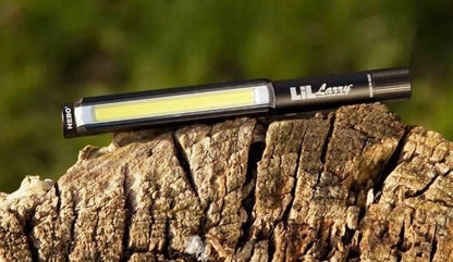 NEBO LIL LARRY Power Pocket Light 250 Lumens & Red Flash Mode - Black  (UK) BNIP