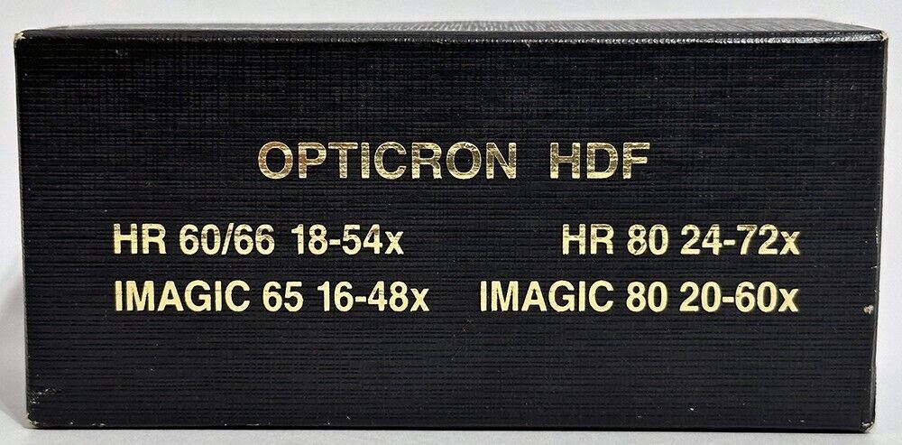 Opticron original HDF Zoom Eyepiece High Definition variable Pow #40862 (UK) NOS