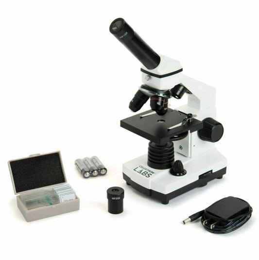 Celestron Labs CL-CM800 Cordless Compound Mono Microscope #44128 (UK Stock) BNIB