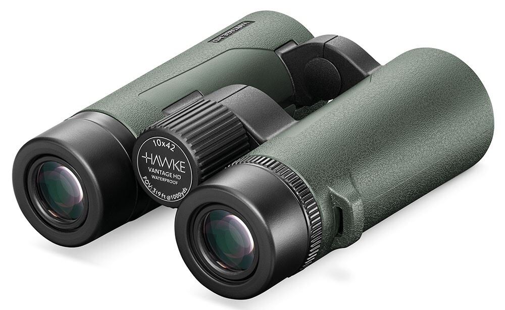 Hawke Vantage HD 10x42 Binoculars Green Bird Watching Nature Hunting #34215  (UK