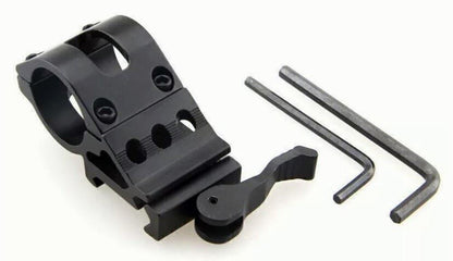 IR Torch Bracket Clamp for Picatinny Rail 20mm Offset Mount 45 Degree 25.4mm (UK