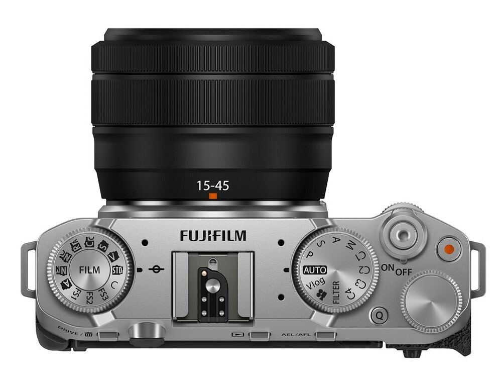 FUJIFILM X-M5 Mirrorless 26.1 MP Camera + 15-45mm Lens - Silver  (UK Stock) BNIB