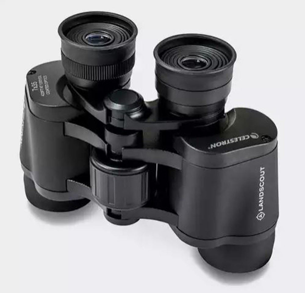 Celestron Birder Starter Kit - LandScout 7x35 Porro Prism Binocular + Book 73151
