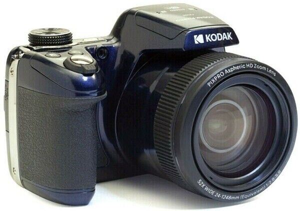 Kodak PixPro AZ-528 52x Zoom WiFi Bridge Camera in Midnight Blue (UK Stock) BNIB