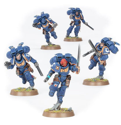 Warhammer 40K Space Marines Assault Intercessors -  With Jump Packs