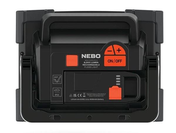 Nebo 8K Flood Light Rechargeable & mains IP54 Waterproof Site use(UK Stock) BNIB