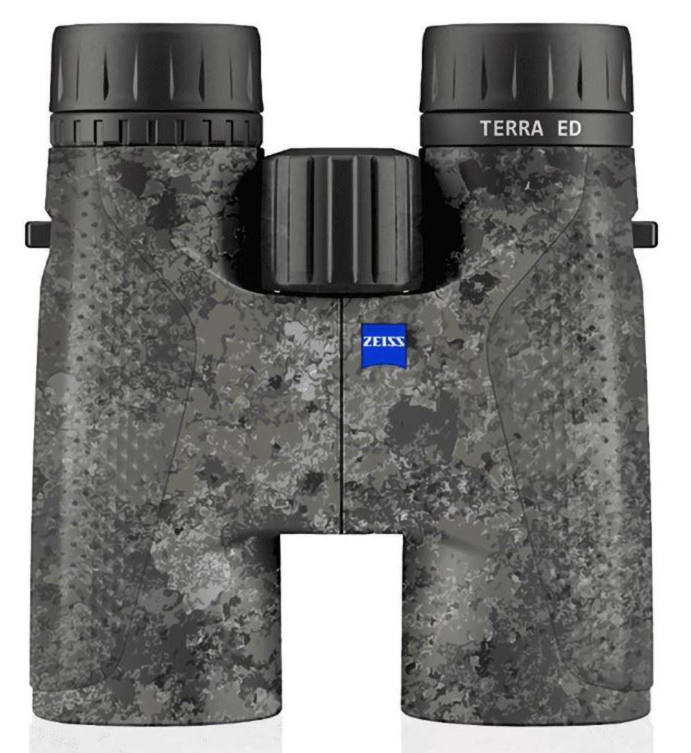 Zeiss 8 x 42 Terra ED Waterproof Binoculars Grey Green Camo / Black Limited Edit