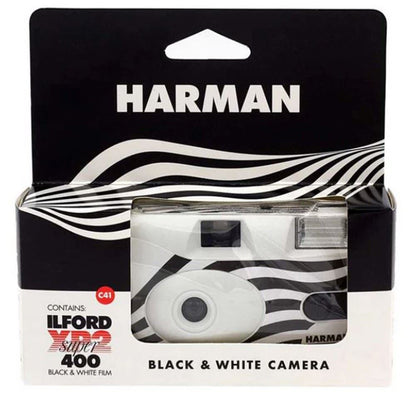 ILFORD XP2 Super 400 B&W Single Use 27 exp Disposable Film Camera – Exp. 08/2028