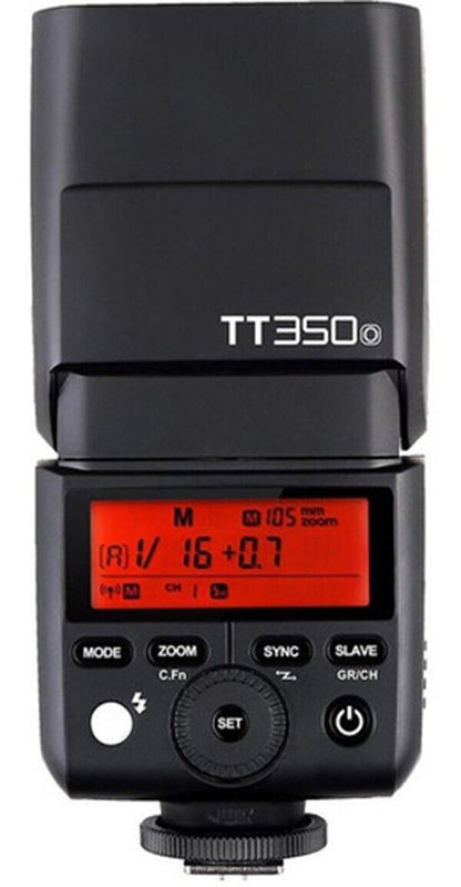 Godox TT350O 2.4G HSS 1/8000s TTL GN36 Camera Flash for Panasonic & Olympus (UK)
