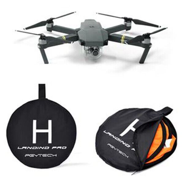 PGY TECH 75cm Landing Pad for Drones Blue / Orange suit DJI & similar (UK Stock)