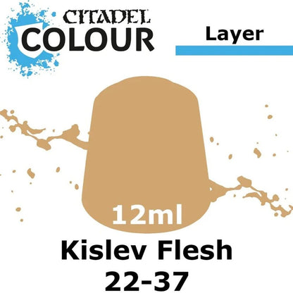 Warhammer colour layer - Kislev Flesh paint 12ml Games Workshop