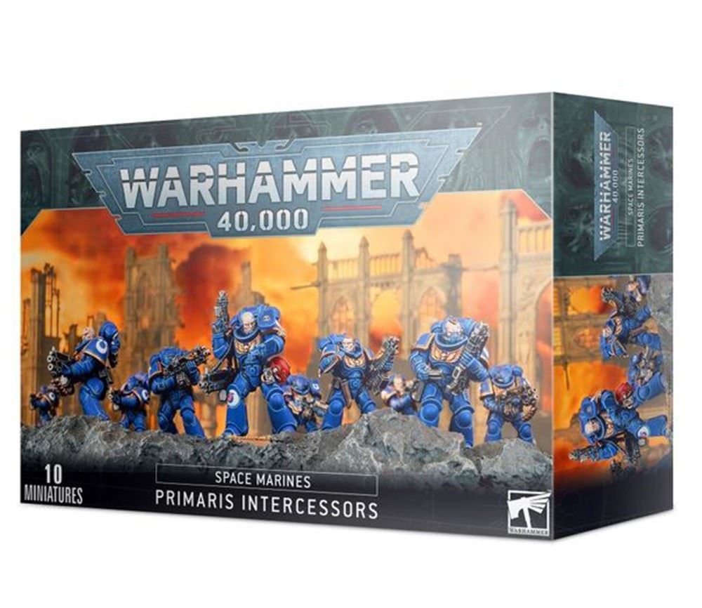 Warhammer 40K Space Marines Intercessor Squad - Games Workshop