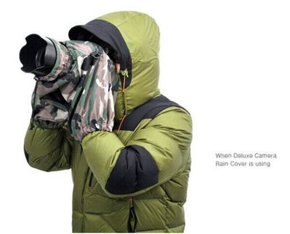 Matin DSLR ILCE Deluxe Camera Protective v2.0 Rain Cover CAMO Camouflage #M-7101