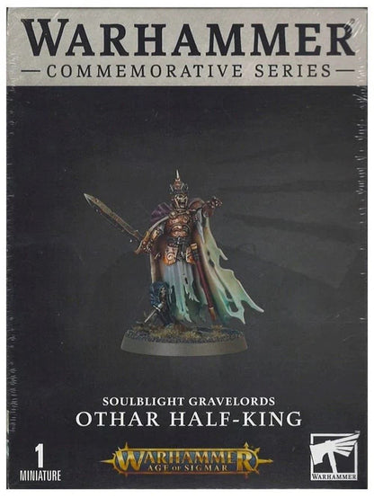 Warhammer AOS - Soulblight Gravelords Othar Half-King Figurine - unpainted