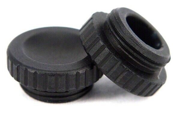 Flash Socket Cover 2 x Flash Sync Socket Caps Cameras DSLRs Screw on flash port covers Pi ...