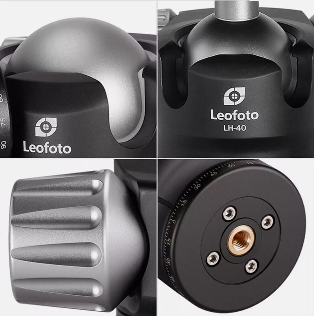 NEW Leofoto Ranger LS-324C Carbon Fibre Tripod + LH-40 Ball head (UK Stock) BNIB