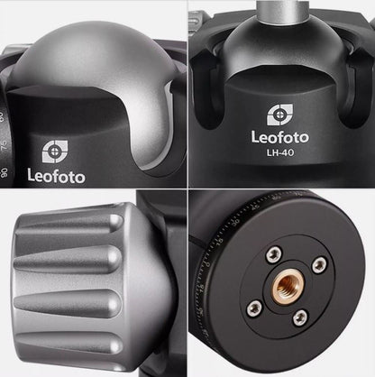 NEW Leofoto Ranger LS-324C Carbon Fibre Tripod + LH-40 Ball head (UK Stock) BNIB