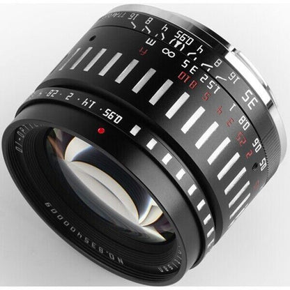 TTArtisan 35mm F0.95 Lens APS-C Format Fuji film X F Mount Camera Black & Silver
