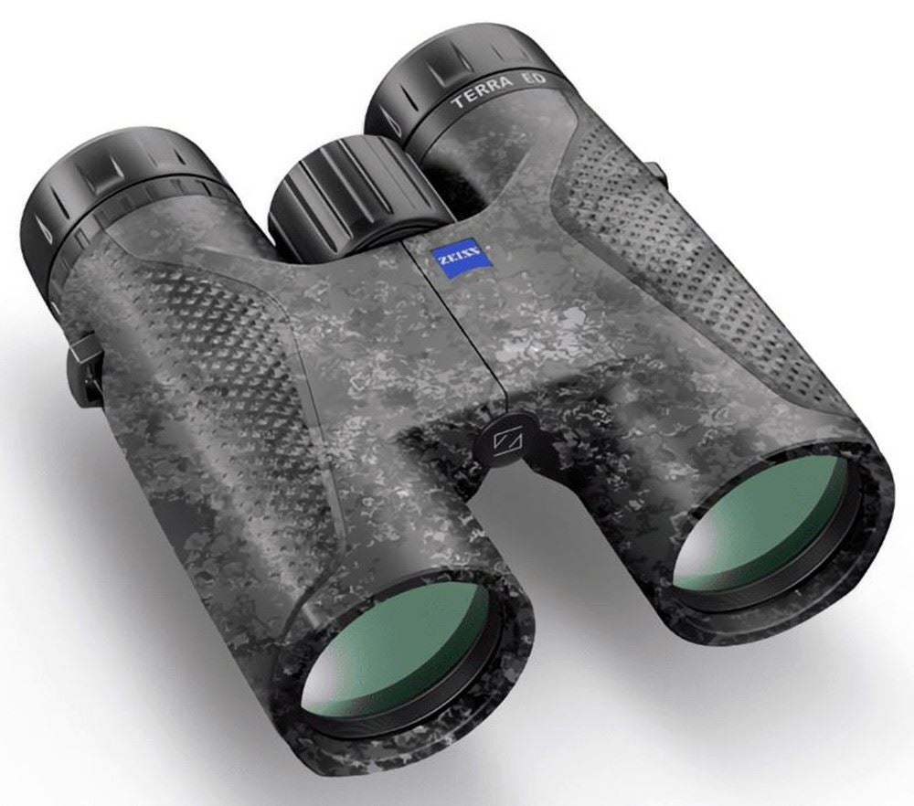 Zeiss 8 x 42 Terra ED Waterproof Binoculars Grey Green Camo / Black Limited Edit