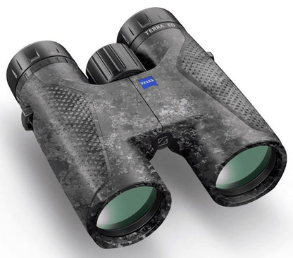 Zeiss 8 x 42 Terra ED Waterproof Binoculars Grey Green Camo / Black Limited Edit
