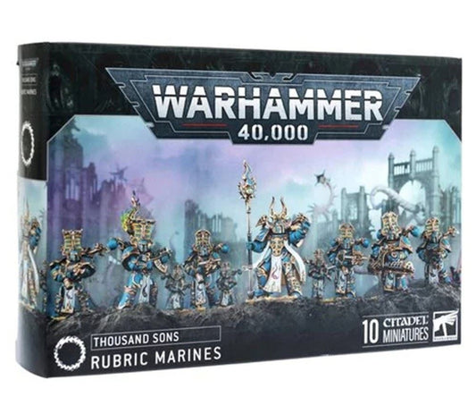 Warhammer 40K Thousand Sons Rubric Marines - Games Workshop
