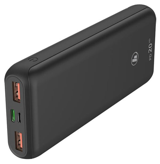 Hama PD20-HD 20000 mAh Portable USB Charger Power bank Pack A, C & Micro UK BNIB