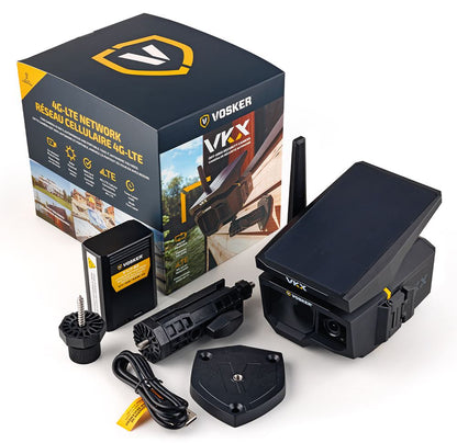 Vosker VKX 4G LTE wireless security camera Solar Power Cellular (UK Stock)  BNIB