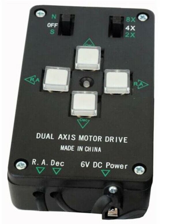 Skywatcher Dual Axis MOTOR DRIVE = EQ3-2 (WITH MULTI-SPEED HANDSET) #20406  (UK)