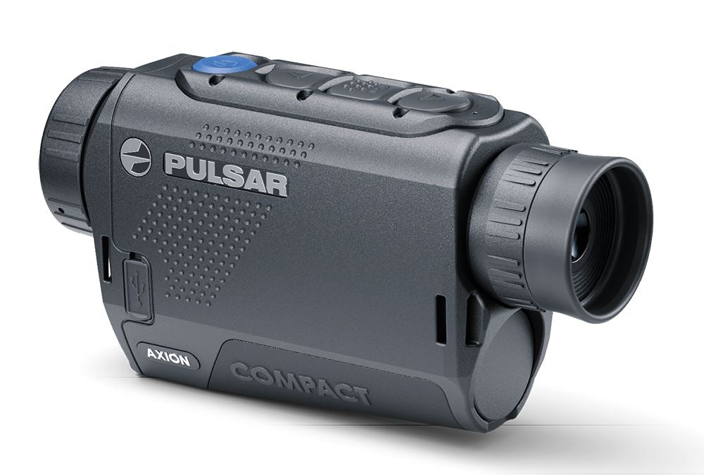 Pulsar Axion XQ19 Compact Thermal Monocular Night Vision 384×288, 17µm,  18mK UK