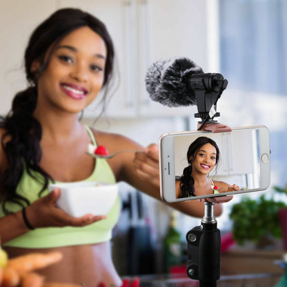 Mamen Mic-07 Pro Vlogging Video On Camera Microphone - DSLR Smartphone (UK) BNIB