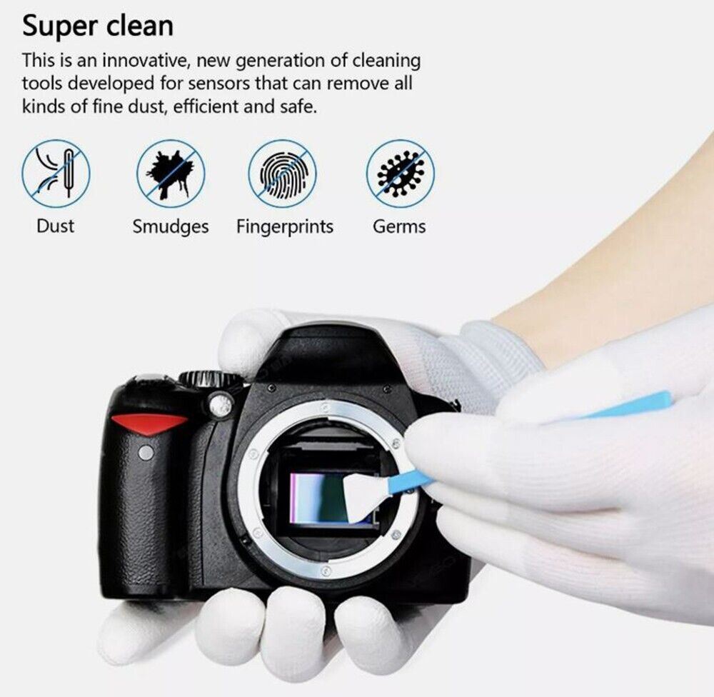 Kood Sensor Cleaning Swabs for APS-C size 16mm Sensor 10 x Swabs (UK Stock) BNIP