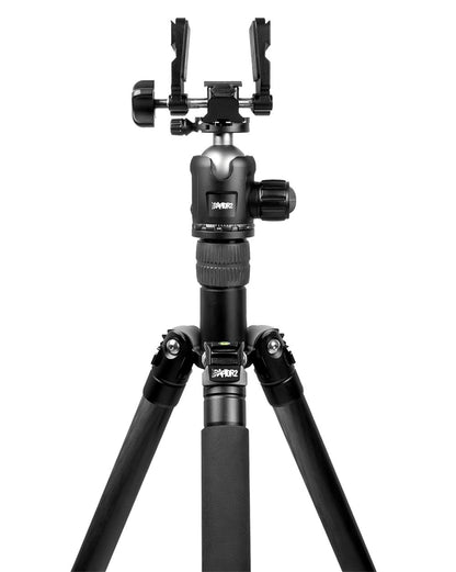 WULF Raptor 2.0 Carbon Tripod System for Rifle + BallHead & Saddle Clamp #WU7308