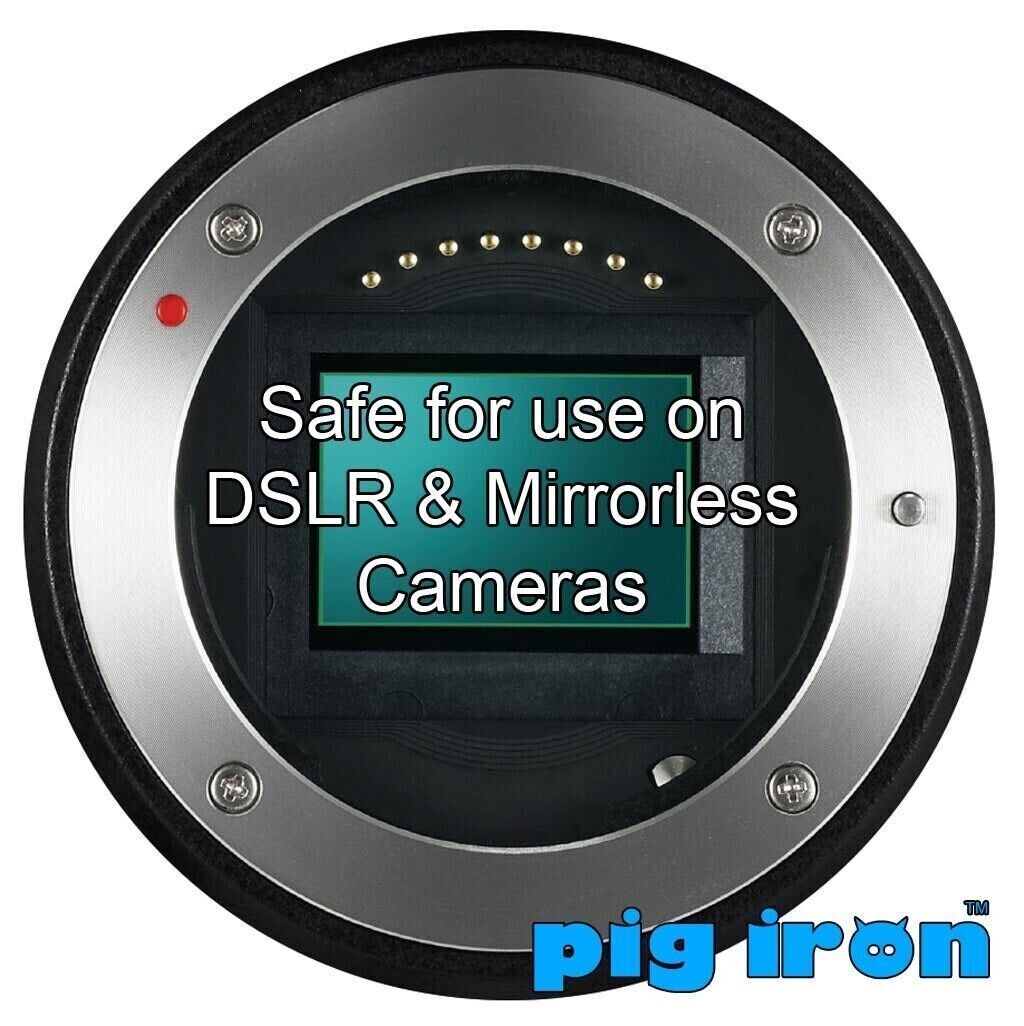 Pig Iron Pixel Polishers Sensor Cleaning Swabs + PIXEL ANGEL fluid FULL FRAME UK